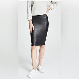 SPANX Faux Leather Pencil Skirt